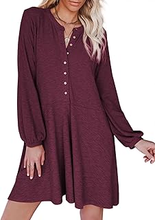 Robe albi rita henley à manches longues, coupe ample, poches latérales et bouton pour femme. Avec plus de 300000 références, DIAYTAR COTE D'IVOIRE est la boutique en ligne la plus complète en Côte d'Ivoire. Elle propose une grande variété de produits, y compris des marques internationales et des produits locaux. La boutique en ligne est accessible à tous et offre des moyens de paiement sécurisés.