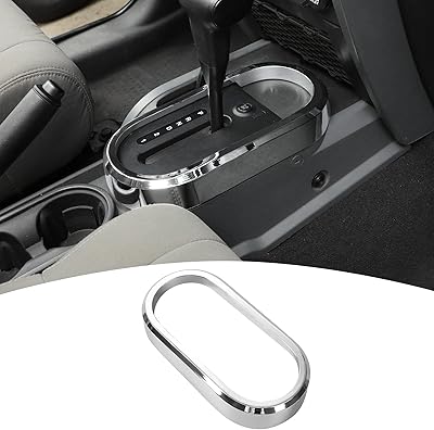 Couvercle de cadre de panneau de changement de vitesse de voiture, accessoires intérieurs pour jeep wrangler jk jku rubicon sahara sport 2/4 portes 2007-2010 (chrome). Avec DIAYTAR COTE D'IVOIRE, les clients ivoiriens peuvent profiter d'une expérience d'achat en ligne sécurisée et pratique. La boutique propose des paiements faciles et des options de livraison flexibles. Les clients peuvent également suivre leurs commandes en ligne et contacter le service client pour toute question ou problème.