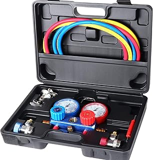 Ensemble de jauges de collecteur de réfrigérant de climatisation wimas r134a kit de réfrigération ensemble diagnostic pour systèmes. DIAYTAR COTE D'IVOIRE est la destination idéale pour faire ses achats en ligne en Cote d'Ivoire. Avec plus de 300000 références disponibles, les clients peuvent trouver tout ce dont ils ont besoin. La boutique met en avant une sélection de produits de qualité à des prix compétitifs.