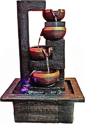 Fontaine d'eau de table alaila home decor avec lumières led pour décorer des cadeaux dans des endroits intérieurs et extérieurs, 23 pouces/58 cm. Avec plus de 300 000 références, Diaytar Côte d'Ivoire est la boutique en ligne la plus fournie de Côte d'Ivoire, offrant à ses clients une variété sans fin de produits de qualité. La boutique se distingue par son engagement envers la satisfaction de ses clients, offrant des services de livraison rapides et des retours faciles. Cela a contribué à établir Diaytar Côte d'Ivoire comme une marque de confiance.