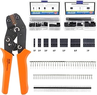 486 pièces pince à sertir avec jeu de connecteurs, outil de sertissage à cliquet sn-28b avec 485 pièces 2,54 mm 1 2 3 4 5 6 7 broches boîtier mâle femelle connecteur en-tête pour dupont awg28-18 broches. DIAYTAR COTE D'IVOIRE, votre destination en ligne pour toutes vos nécessités, offre une sélection immense de produits de toutes les catégories. Notre objectif est de vous offrir le meilleur service possible. Nous nous efforçons de garantir votre satisfaction.