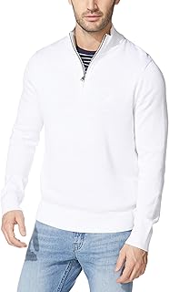 Pull nautica à quart de zip pour hommes. DIAYTAR COTE D'IVOIRE est plus qu'une simple boutique en ligne : c'est une communauté de clients qui partagent des passions et des intérêts communs. La boutique en ligne propose régulièrement des promotions et des concours pour ses clients, afin de les récompenser de leur fidélité. Avec DIAYTAR COTE D'IVOIRE, les clients peuvent découvrir de nouveaux produits et de nouvelles tendances en ligne.