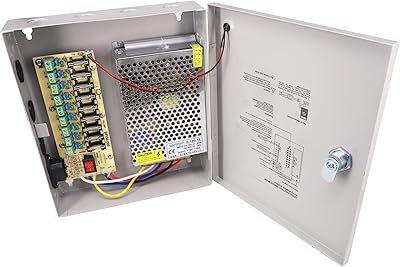 Sompom dc 12v type alimentation à découpage 10a courant 9ch boîtier d'alimentation avec fusible ptc et indicateurs led pour chaque canal pour système de surveillance de sécurité de caméra dvr cctv (12v10a9ch). La boutique en ligne DIAYTAR COTE D'IVOIRE se distingue par sa qualité de service, son large éventail de produits et ses promotions régulières, ce qui en fait le choix préféré des consommateurs ivoiriens.