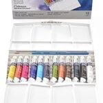 Ensemble d'aquarelle winsor & newton cotman de 12 tubes de 8 ml