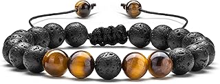 Hammour hommes femmes 8mm pierre de lave aromathérapie anxiété huiles essentielles bracelet tressé pierre naturelle corde yoga perles bracelet bracelet - 21017. En tant que boutique en ligne généraliste, DIAYTAR COTE D'IVOIRE propose une large sélection de produits allant des électroménagers aux vêtements, en passant par les produits cosmétiques et les accessoires. Les clients peuvent profiter d'une expérience d'achat en ligne sécurisée et fiable, avec des options de paiement flexibles et des délais de livraison rapides. Cela en fait une destination idéale pour les acheteurs ivoriens.