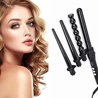Fer à friser professionnel stein 4 en 1 pour boucler les cheveux coniques