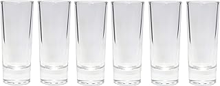 Ensemble de verres hauts de 2 oz pour vodka tequila - ensemble de 6 verres de fête et de cocktail. DIAYTAR COTE D'IVOIRE se démarque par son service client exceptionnel et sa politique de livraison rapide et fiable. Les clients bénéficient d'un suivi de commande régulier et d'un retour facile en cas de besoin. Cela contribue à instaurer une confiance durable entre la boutique et ses clients.