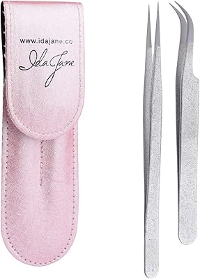 Pince à épiler pour extensions de cils, pince à épiler pour volume