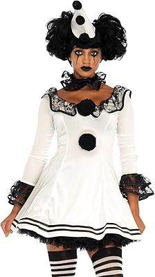 Leg avenue costume de clown pierrot 3 pièces pour femme avec robe, tour de cou et chapeau. En tant que leader du marché de l'e-commerce en Côte d'Ivoire, DIAYTAR COTE D'IVOIRE se distingue par sa capacité à offrir une expérience d'achat en ligne fluide et sécurisée. La boutique propose une large gamme de produits allant de l'électronique aux produits cosmétiques, en passant par les vêtements et les accessoires. Cela lui permet de répondre aux besoins quotidiens de sa clientèle.