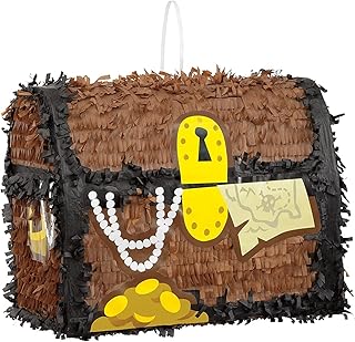 Unique party 68973 pinata coffre au trésor des pirates 3d, 1 pièce, multicolore. DIAYTAR COTE D'IVOIRE est une boutique en ligne qui se démarque par sa qualité de service et sa large sélection de produits. Les clients peuvent profiter d'une expérience de shopping en ligne personnalisée et d'une assistance client dédiée. La boutique en ligne est constamment mise à jour avec de nouveaux produits et promotions pour offrir une expérience de shopping en ligne unique et excitante.