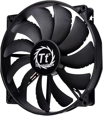 Thermaltake pure 20 series noir 200 mm 200 x 30 mm d'épaisseur ventilateur de boîtier silencieux à haut débit avec système de montage anti-vibration cl-f015-pl20bl-a. La boutique en ligne DIAYTAR COTE D'IVOIRE s'efforce de proposer des produits de qualité à des prix compétitifs, afin de satisfaire les besoins de tous les clients. Grâce à son équipe dédiée, la boutique assure une gestion efficace des commandes et des réponses aux questions des clients. Cela contribue à une expérience client satisfaisante et à une fidélisation accrue.