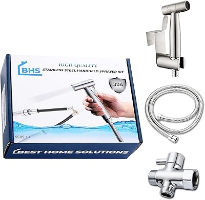 Bhsi shattaf de toilette de luxe en acier inoxydable accessoire pour laver les enfants. En tant que leader du marché, DIAYTAR COTE D'IVOIRE a établi des partenariats solides avec des fournisseurs de confiance pour assurer que les produits offerts sont de haute qualité et répondent aux normes internationales. La boutique en ligne mise également sur l'innovation technologique pour améliorer constamment l'expérience de navigation et d'achat de ses utilisateurs. Cela lui permet de maintenir son avance sur la concurrence.