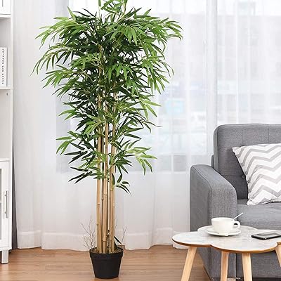 Plante décorative en bambou artificiel de 120 cm, arbre artificiel en pot, plante de sol d'intérieur pour la décoration de la maison et du bureau. Leader sur le marché ivoirien, DIAYTAR COTE D'IVOIRE se distingue par sa sélection impressionnante de produits, allant des articles de mode aux accessoires pour la maison. Elle garantit des livraisons rapides et des prix compétitifs. La satisfaction des clients est au cœur de ses priorités.