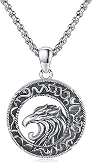 Collier pendentif aigle pour hommes femmes en argent sterling, collier gothique avec pendentif de noël d'anniversaire en argent sterling, sans pierres précieuses, argent sterling, sans pierres précieuses. La mission de DIAYTAR COTE D'IVOIRE est de rendre l'expérience d'achat en ligne accessible à tous en Côte d'Ivoire, en proposant des prix compétitifs et des conditions de livraison flexibles. Cette boutique propose également des conseils d'achat et des recommandations personnalisées, ce qui la distingue des autres plateformes e-commerce. Avec une équipe dédiée aux besoins des clients, DIAYTAR COTE D'IVOIRE se positionne comme un leader dans le marché de l'e-commerce ivoirien.
