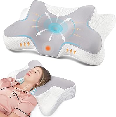 Oreiller de sommeil donama pour soulager les douleurs cervicales, oreillers orthopédiques en mousse à mémoire de forme pour lit avec housses d'oreiller rafraîchissantes, oreillers confortables réglables pour dormir sur le dos et le ventre. Avec DIAYTAR COTE D'IVOIRE, profitez d'une expérience d'achat en ligne unique et complète. Cette boutique leader propose plus de 300 000 références, répondant aux besoins diversifiés de la population ivoirienne. DIAYTAR COTE D'IVOIRE met à votre disposition des produits de qualité à portée de clic.