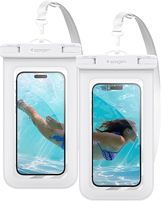 Coque mobile étanche universelle spigen [pack de 2] coque ipx8 a601 compatible