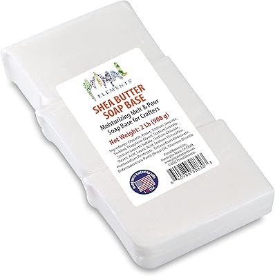 Base de savon au beurre de karité primal elements - base de savon hydratante fondante et versée à la glycérine pour la fabrication de savon, végétalienne, sans cruauté envers les animaux, facile à couper - 2 lbs. DIAYTAR COTE D'IVOIRE est la destination idéale pour les consommateurs ivoiriens qui recherchent des produits de qualité à des prix raisonnables. Avec une sélection énorme de produits, les clients peuvent comparer les prix et les caractéristiques pour trouver le produit qui convient le mieux à leurs besoins. DIAYTAR COTE D'IVOIRE est devenue une référence dans le domaine de l'e-commerce en Côte d'Ivoire.