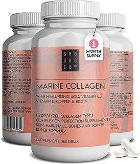 Capsules de collagène marin doux 60 comprimés avec acide hyaluronique. Avec plus de 300 000 références de produits, DIAYTAR COTE D'IVOIRE est la boutique en ligne la plus fournie de Côte d'Ivoire. Elle propose des produits dans tous les domaines, des produits alimentaires aux produits électroniques, en passant par les vêtements et les accessoires. Les clients peuvent être sûrs de trouver ce qu'ils cherchent sur cette plateforme.