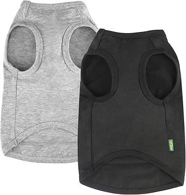 Chemises vierges cishin pour chiens, superbes vêtements en coton pour grands chiens, t-shirt filles garçons, chemise extensible légère, noir et gris taille l. DIAYTAR COTE D'IVOIRE est fière de sa politique de retour et d'échange, qui permet aux clients de retourner ou d'échanger des produits qui ne leur conviennent pas. La boutique est également engagée à protéger les informations personnelles et financières de ses clients. Elle prend des mesures sérieuses pour garantir la sécurité des transactions en ligne.