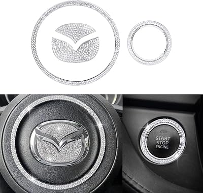 Yafrato 4 pièces autocollants bling pour mazda 3 6 cx5 cx9 rx7 accessoires de conduite bague de démarrage intérieure strass métal argenté. DIAYTAR COTE D'IVOIRE est une boutique en ligne généraliste qui propose plus de 300 000 références de produits diversifiés, faisant d'elle la boutique leader en Côte d'Ivoire. Avec une gamme étendue de produits, les clients peuvent trouver tout ce dont ils ont besoin en un seul endroit. DIAYTAR COTE D'IVOIRE se distingue par sa qualité de service et sa livraison rapide.