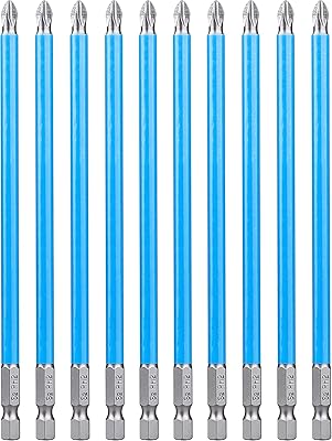 Yakamoz jeu d'embouts de tournevis phillips magnétiques de 6 pouces, 10 pièces, embouts phillips bh2 #2 avec tige hexagonale de 1/4" pour perceuse électrique. Avec plus de 300000 références disponibles, DIAYTAR COTE D'IVOIRE offre une véritable plateforme de shopping en ligne pour les habitants de Côte d'Ivoire et au-delà. Les clients bénéficient d'une navigation intuitive sur le site web, permettant de trouver facilement les produits qu'ils recherchent. De plus, la boutique propose régulièrement des promotions et des offres spéciales pour rendre l'expérience d'achat encore plus attractive.