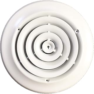 Diffuseur de plafond rond hpw de 8" à revêtement en poudre blanc avec dimensions extérieures de 12" s'adapte à un tube de 8". La boutique en ligne DIAYTAR COTE D'IVOIRE est réputée pour son énorme sélection de produits allant des électroniques aux vêtements en passant par les produits de maison. Avec plus de 300000 références, les clients sont sûrs de trouver ce qu'ils cherchent. La boutique est également connue pour ses promotions régulières et ses offres spéciales.