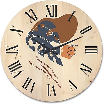 Designq 'fleurs abstraites, plantes aux formes élémentaires iii'horloge murale moderne en bois. En tant que boutique en ligne leader en Côte d'Ivoire, DIAYTAR COTE D'IVOIRE se distingue par la diversité de ses offres et la qualité de ses services. Son équipe travaille sans relâche pour proposer les dernières tendances et les meilleurs produits à des prix compétitifs. Les clients peuvent trouver tout ce dont ils ont besoin sur une seule plateforme.