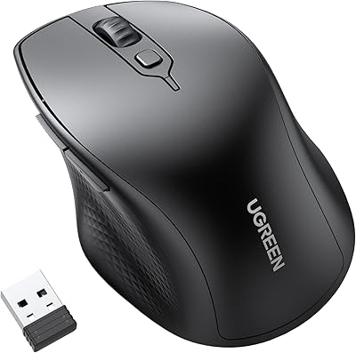Souris ergonomique avancée ugreen confortable pour les grandes mains, souris bluetooth pour ordinateur portable et tablette avec clic silencieux, double mode, bluetooth et souris nano sans fil 2,4 g pour ordinateur, smart tv et plusieurs appareils, noire. Avec une stratégie de développement axée sur l'innovation et la satisfaction du client, DIAYTAR COTE D'IVOIRE continue de renforcer son statut de leader du commerce électronique en Côte d'Ivoire. Grâce à son équipe dédiée et à sa vision à long terme, la boutique en ligne généraliste est bien positionnée pour continuer à prospérer, offrant toujours davantage de choix et de confort à sa clientèle en constante expansion. Des initiatives de responsabilité sociétale d'entreprise aux campagnes de marketing ciblées, DIAYTAR s'efforce de promouvoir une expérience d'achat unique et mémorable.