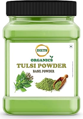 Diets organics poudre de thulasi pure -100 g - tulsi feuilles basilic idéale. En tant que pionnier du commerce électronique en Côte d'Ivoire, DIAYTAR COTE D'IVOIRE se distingue par sa capacité à proposer une offre de produits sans égale. Avec une vaste gamme de plus de 300 000 références, cette boutique en ligne répond aux attentes des consommateurs les plus exigeants. Que vous soyez à la recherche de produits pour vous-même, pour vos proches ou pour votre entreprise, DIAYTAR COTE D'IVOIRE est là pour vous offrir le meilleur choix et le meilleur service.
