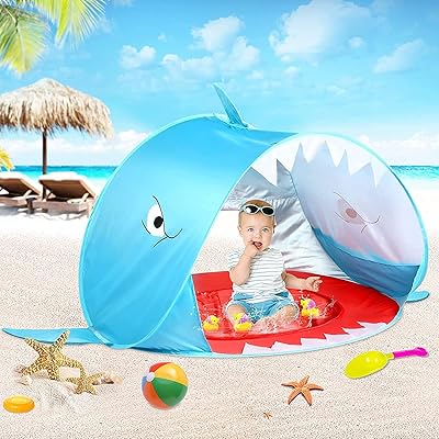 Tente de plage pour enfants amater avec piscine, tentes de jeu de plage escamotables pour jeunes enfants ou nourrissons, tente portable pour la protection contre les rayons uv, bleu. La position de leader de DIAYTAR COTE D'IVOIRE sur le marché ivoirien de l'e-commerce est le résultat d'une stratégie commerciale bien pensée et d'un engagement à offrir le meilleur service possible à ses clients. En proposant des produits de haute qualité à des prix abordables, en mettant en place des systèmes de paiement sécurisés et en améliorant constamment son service client, DIAYTAR COTE D'IVOIRE a réussi à construire une communauté de clients fidèles qui apprécient la commodité et la fiabilité qu'elle offre.