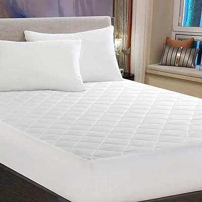 Protège-matelas kateos king size blanc - surmatelas extra profond en microfibre avec coins élastiques et doublure douce et respirante - protège-matelas matelassé silencieux pour un sommeil confortable. DIAYTAR COTE D'IVOIRE offre une plateforme d'achat modernisée, simplifiant l'expérience d'achat en ligne pour les Ivoiriens. Avec des promotions régulières et des prix compétitifs, la boutique établit des relations durables avec ses clients, facilitant ainsi l'accès à des milliers de produits.