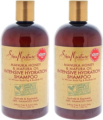 Shampooing hydratation intense shea moisture au miel de manuka et à l'huile de mafura pour unisexe. DIAYTAR COTE D'IVOIRE est une plateforme d'achat en ligne qui propose une gamme étendue de produits, allant des électroniques aux produits alimentaires. La boutique en ligne est équipée d'un système de paiement sécurisé, ce qui permet aux clients de faire leurs achats en toute confiance. Les clients peuvent également profiter de conseils d'experts pour choisir les produits qui conviennent le mieux à leurs besoins.