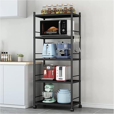 Forthcanétagère robuste à 5 niveaux avec roulettes, étagère de rangement réglable, unité de rangement pour cuisine, salon, salle de bain (5 niveaux). Diaytar Côte d'Ivoire se positionne comme la boutique en ligne la plus complète de Côte d'Ivoire, avec des catégories allant de l'électronique aux produits alimentaires. Nous mettons en avant la qualité et la variété de nos produits, ainsi que notre service client dédié. Nous visons à devenir la première destination pour les achats en ligne dans le pays.