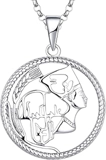 Jo wisdom collier néfertiti en argent sterling 925 collier pendentif néfertiti, collier croix en forme de paume pour femme. En tant que leader du commerce en ligne en Cote d'Ivoire, DIAYTAR COTE D'IVOIRE propose une sélection impressionnante de produits provenant de marques locales et internationales. Les clients bénéficient d'une expérience de shopping personnalisée et d'un large choix de modes de paiement sécurisés. La boutique garantit la disponibilité et la livraison de produits de haute qualité.