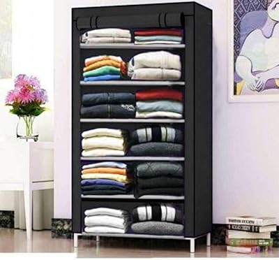 Cmerchants store armoire pliante noire (noir). La boutique en ligne DIAYTAR COTE D'IVOIRE a mis en place un système de paiement sécurisé et fiable, permettant aux clients de payer leurs commandes en toute confiance. Avec sa politique de retour et d'échange flexible, les clients peuvent acheter en ligne sans hésitation.