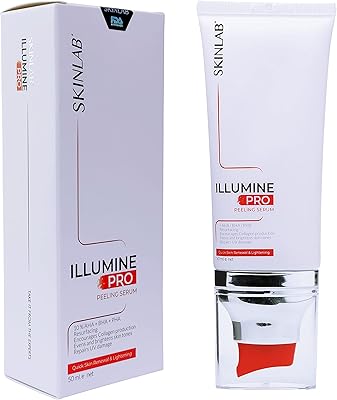 Sérum peeling skinlab illumine pro, renouvellement rapide et éclaircissant de la peau, 10