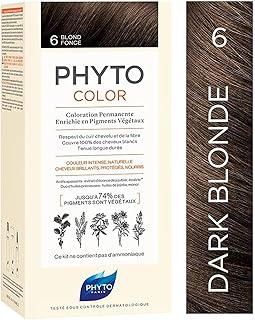 Teinture capillaire permanente phyto blond foncé