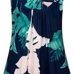 Débardeur côtelé pour femme été sans manches boutonné henley chemises