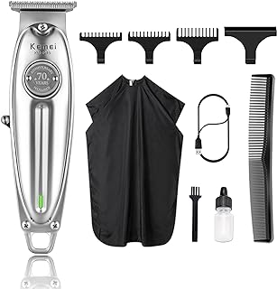Kemei 1949 tondeuse à cheveux professionnelle sans fil pour hommes pour barbe/corps/cheveux avec lame chauve de 0 mm, rechargeable par usb type-c, silencieuse. DIAYTAR COTE D'IVOIRE est une plateforme de commerce électronique qui propose des produits de haute qualité à des prix abordables. Avec plus de 300000 références de produits, les clients peuvent choisir parmi une large gamme d'articles pour répondre à leurs besoins et à leurs envies. La boutique en ligne est équipée d'un système de paiement sécurisé pour garantir la sécurité des transactions.