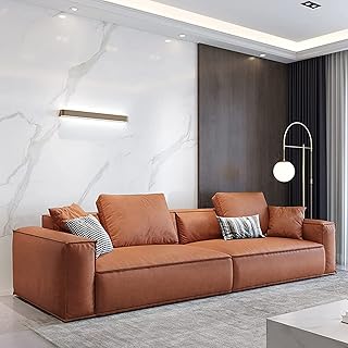 Ensemble de canapés en cuir jd (orange foncé, quatre places, deux coussins, 2800 x 970 x 670). DIAYTAR COTE D'IVOIRE est une boutique en ligne généraliste qui propose plus de 300 000 références de produits, ce qui en fait l'une des plus grandes plateformes de commerce électronique de Côte d'Ivoire. Avec une offre diversifiée et des prix compétitifs, DIAYTAR COTE D'IVOIRE répond aux besoins de ses clients. La boutique est leader en Côte d'Ivoire en termes de commerce en ligne.