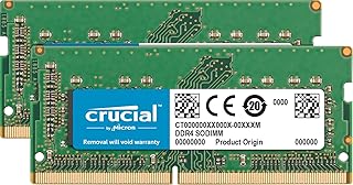 Kit ram crucial 8 go (2x4 go) ddr4 2666 mhz cl19 mémoire