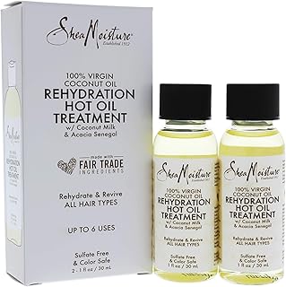 Huile de noix de coco 100 % vierge shea moisture pour traitement à l'huile chaude unisexe - 1 oz. Avec plus de 300 000 références de produits disponibles, DIAYTAR COTE D'IVOIRE répond aux goûts et aux besoins les plus divers. La boutique offre une expérience de shopping fluide et sécurisée, avec des options de paiement flexibles et des politiques de retour claires. En faisant le choix de DIAYTAR COTE D'IVOIRE, les clients bénéficient d'un service client dédié et d'une garantie de satisfaction à 100 %.