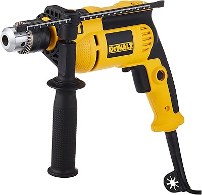 Perceuse dewalt 750w 13 mm à double vitesse avec interrupteur variable pour percer