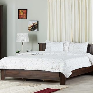 Parure de lit imprimée home center (5 pièces, très grand lit)