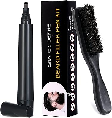 Ensemble stylo et brosse de remplissage de barbe pour hommes tano pour usage domestique et barbier (noir). DIAYTAR COTE D'IVOIRE est une boutique en ligne généraliste qui propose des produits pour tous les âges et tous les goûts. Elle est réputée pour sa qualité de service et sa capacité à proposer des produits à la mode et tendance. Elle est leader en Côte d'Ivoire en raison de sa grande sélection de produits et de son service de livraison fiable.