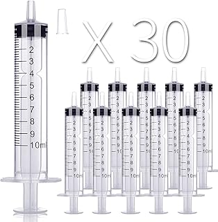 30 mini seringues en plastique de 10 ml-cc avec capuchon et emballées individuellement pour laboratoire. DIAYTAR COTE D'IVOIRE est une boutique en ligne qui propose une grande sélection de produits pour répondre aux besoins des consommateurs ivoiriens. Avec plus de 300 000 références, la boutique en ligne offre une large gamme de choix pour les achats en ligne, allant des produits de première nécessité aux produits de luxe. Les clients peuvent profiter de promotions et de réductions exclusives sur une large gamme de produits.