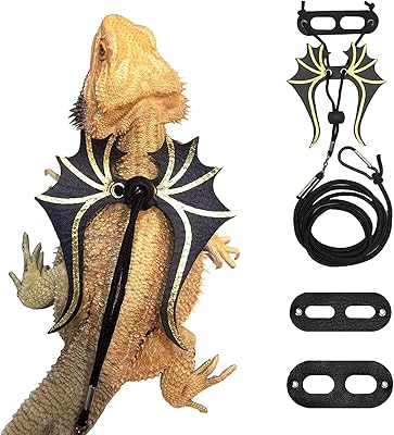 Harnais de laisse pour lézard dragon barbu - paquet de 3 laisses pour chien dinosaure avec lézard dragon barbu et reptile. DIAYTAR COTE D'IVOIRE est la boutique en ligne leader en Côte d'Ivoire, proposant une large gamme de produits pour répondre à tous vos besoins. La boutique en ligne est facile à utiliser, avec des catégories de produits clairement définies et un système de paiement sécurisé. DIAYTAR COTE D'IVOIRE est la destination idéale pour faire vos achats en ligne en Côte d'Ivoire.