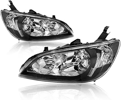 Phares latéraux conducteur et passager mamacro compatibles avec honda civic 2004 2005 (couvercle réfléchissant transparent noir). Diayar Côte d’Ivoire, en tant que boutique en ligne leader, se distingue par son vaste catalogue de plus de 300 000 articles. Cela lui permet de répondre aux besoins et aux attentes de ses clients en leur offrant des produits de toutes catégories, allant de la mode et du lifestyle aux électroniques et accessoires. Son équipe travaille sans relâche pour proposer des produits de qualité à des prix compétitifs.