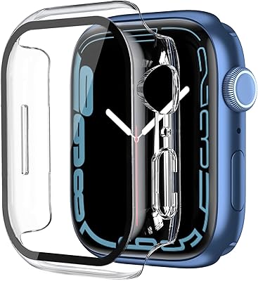Smiling lot de 2 coques de protection d'écran rigides en verre trempé compatibles avec apple watch series 8/series 7 45 mm, coque rigide ultra fine en pc - transparent. Avec plus de 300 000 références, DIAYTAR COTE D'IVOIRE est l'un des plus grands sites de commerce électronique en Côte d'Ivoire. Elle propose une gamme variée de produits allant de l'électronique aux vêtements, en passant par les produits alimentaires et les accessoires de maison. La boutique est réputée pour son service client exceptionnel et sa fiabilité.