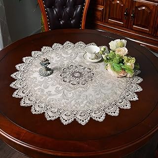 Petite nappe en dentelle macramé pour l'automne noël thanksgiving extérieur ferme